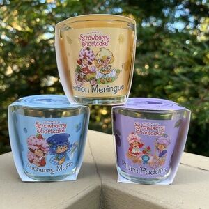 The World of Strawberry Shortcake 3pc Mini Candle Set